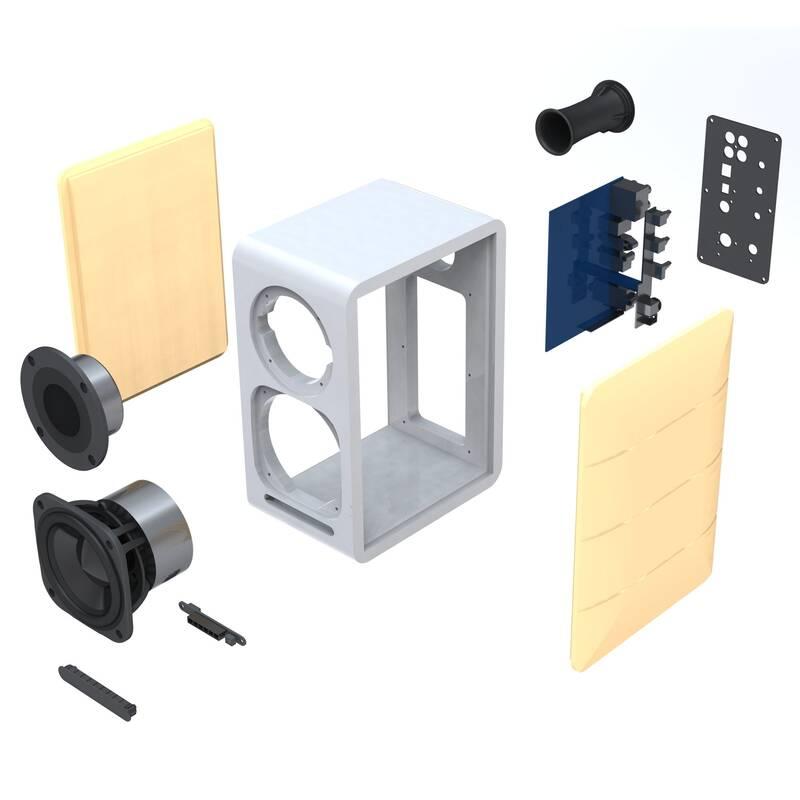 Reproduktory Edifier S880DB, 2ks bílé hnědé