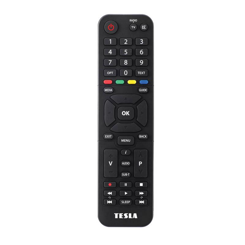 Set-top box Tesla HYbbRID TV T200 Zircon WA 150, USB WIFI adaptér s anténou černý