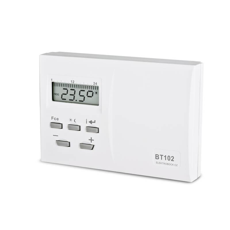 Termostat Elektrobock BT102 bílý