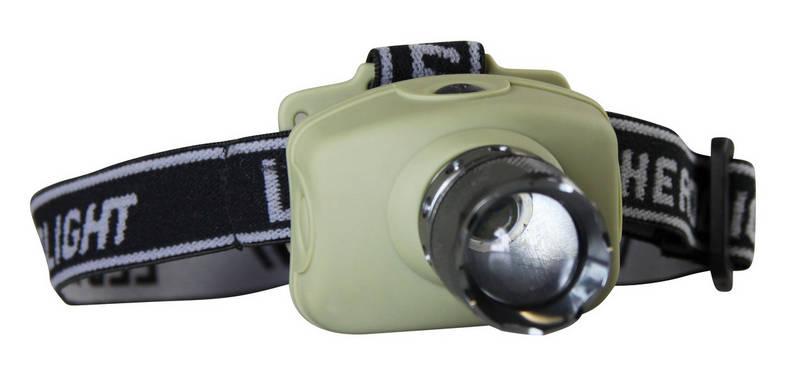 Čelovka EMOS 1x LED dioda 3W, 3xAAA