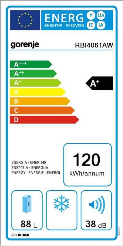 Chladnička Gorenje RBI 4061 AW bílá