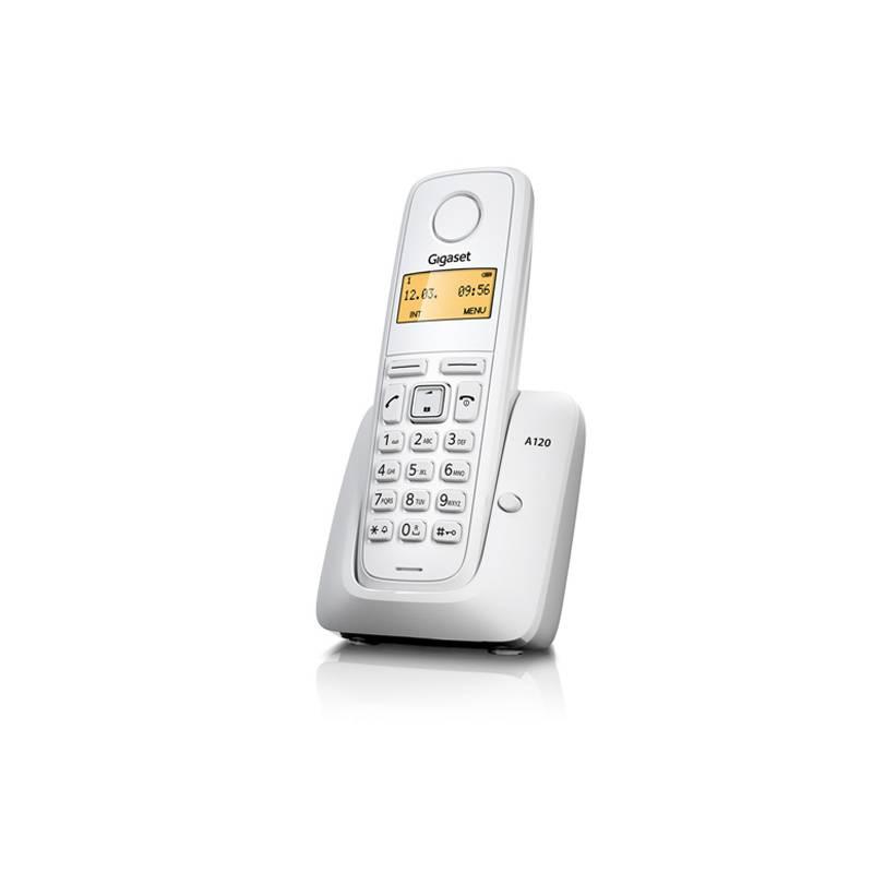 Domácí telefon Siemens Gigaset A120 bílý, Domácí, telefon, Siemens, Gigaset, A120, bílý
