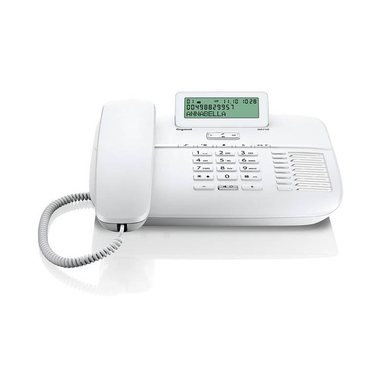Domácí telefon Siemens Gigaset DA710 bílý, Domácí, telefon, Siemens, Gigaset, DA710, bílý