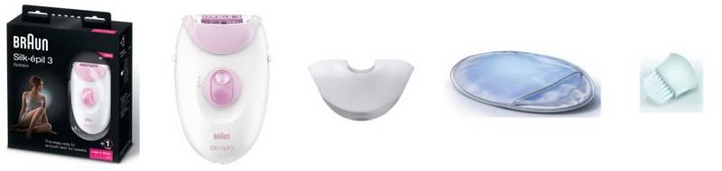 Epilátor Braun 3380 bílý