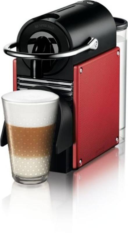 Espresso DeLonghi Nespresso Pixie EN125R černé červené
