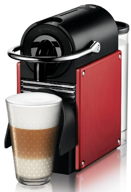 Espresso DeLonghi Nespresso Pixie EN125R černé červené