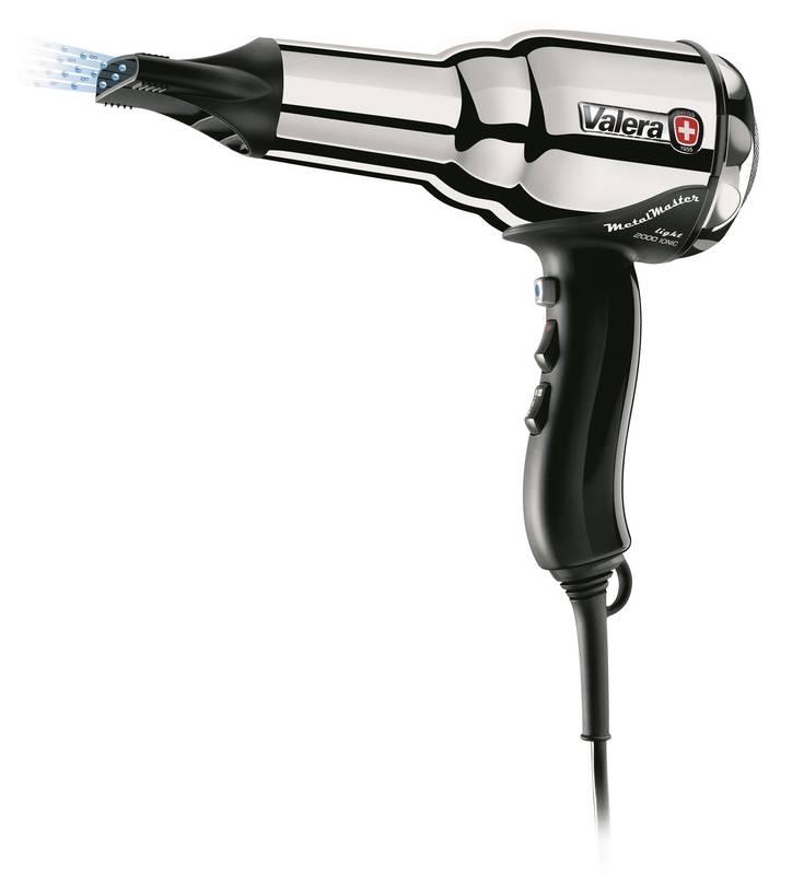 Fén Valera Metal Master 584.01 I černý stříbrný