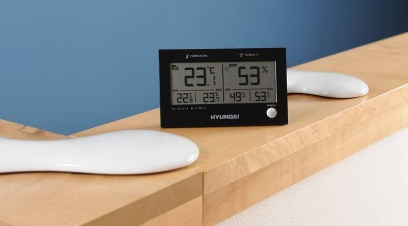 Meteorologická stanice Hyundai WS 2215 B černá