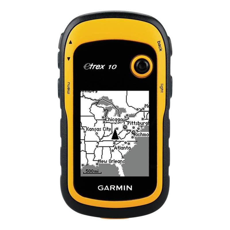 Navigační systém GPS Garmin eTrex 10 černá žlutá