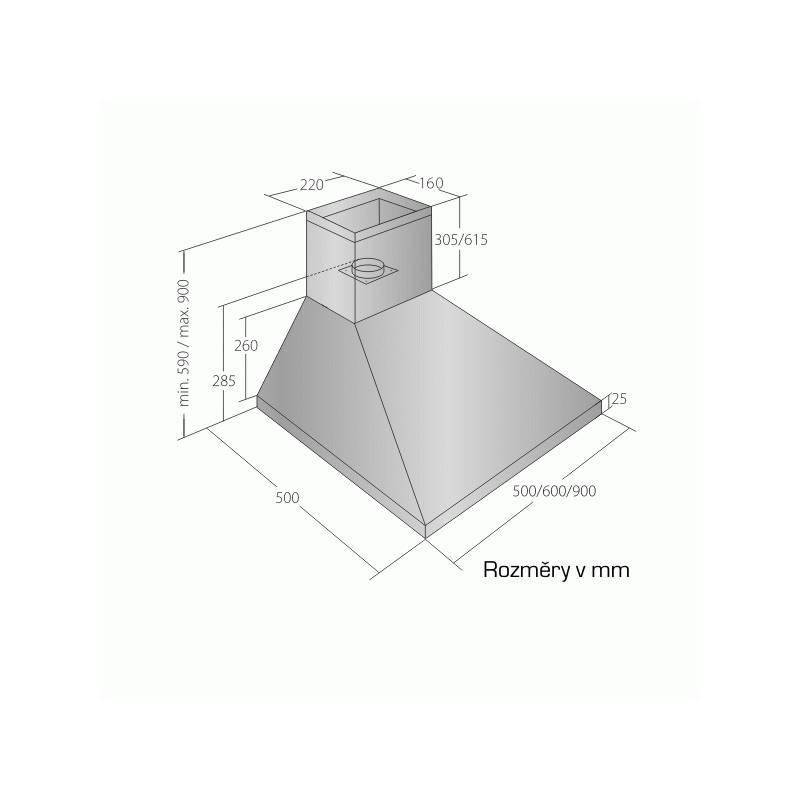 Odsavač par EMPIRE KD 317050