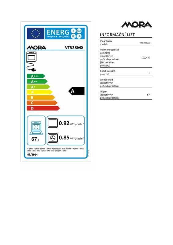 Trouba Mora VT 528 MX nerez