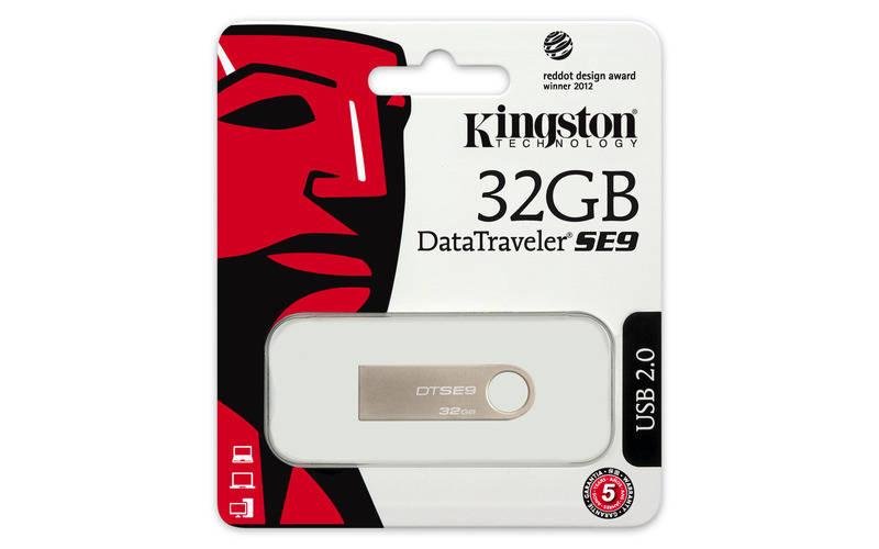 USB Flash Kingston DataTraveler SE9 32GB kovový