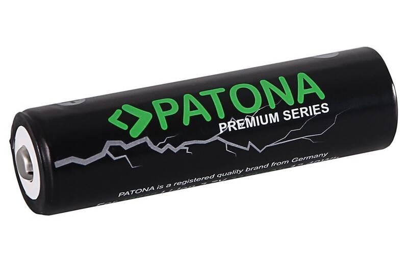 Baterie nabíjecí PATONA Premium Li-lon, 18650, 3350mAh, 3,7V, 1ks, Baterie, nabíjecí, PATONA, Premium, Li-lon, 18650, 3350mAh, 3,7V, 1ks
