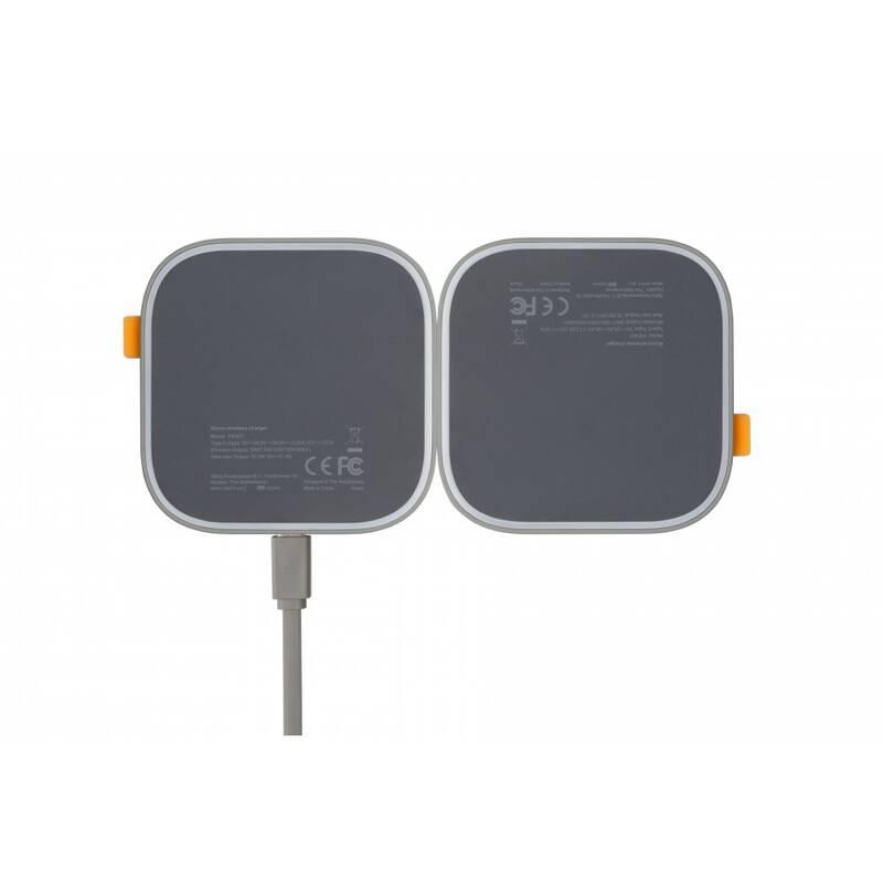 Bezdrátová nabíječka Xtorm Wireless Charger Duo šedá