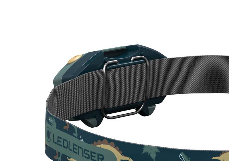 Čelovka LEDLENSER KIDLED 2 DINOSAUR zelená