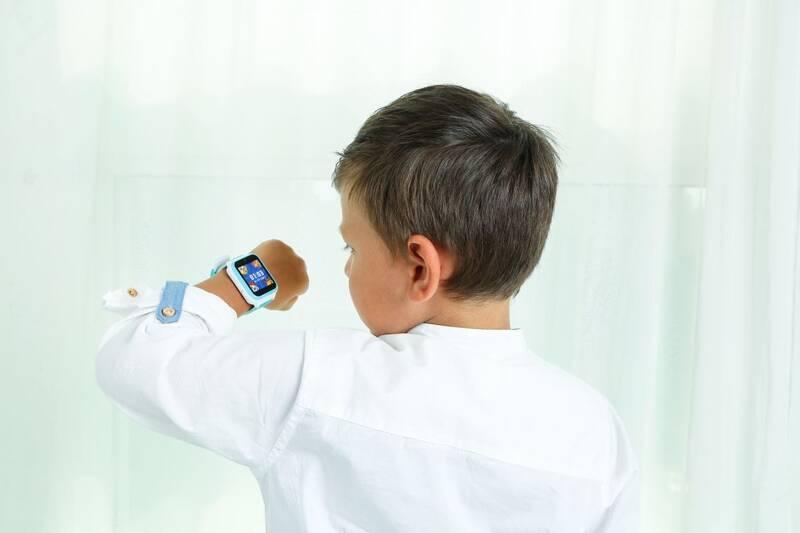 Chytré hodinky Technaxx Tlapková patrola, dětské modré