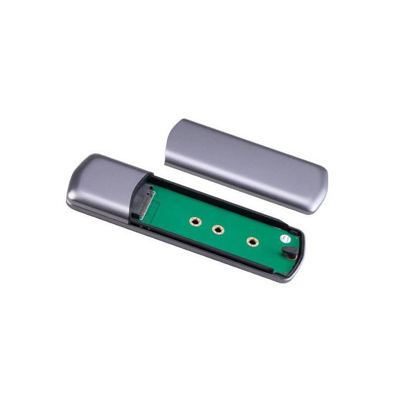 Externí rámeček akasa USB 3.2 Gen 2 pro M.2 SSD Aluminium Enclosure