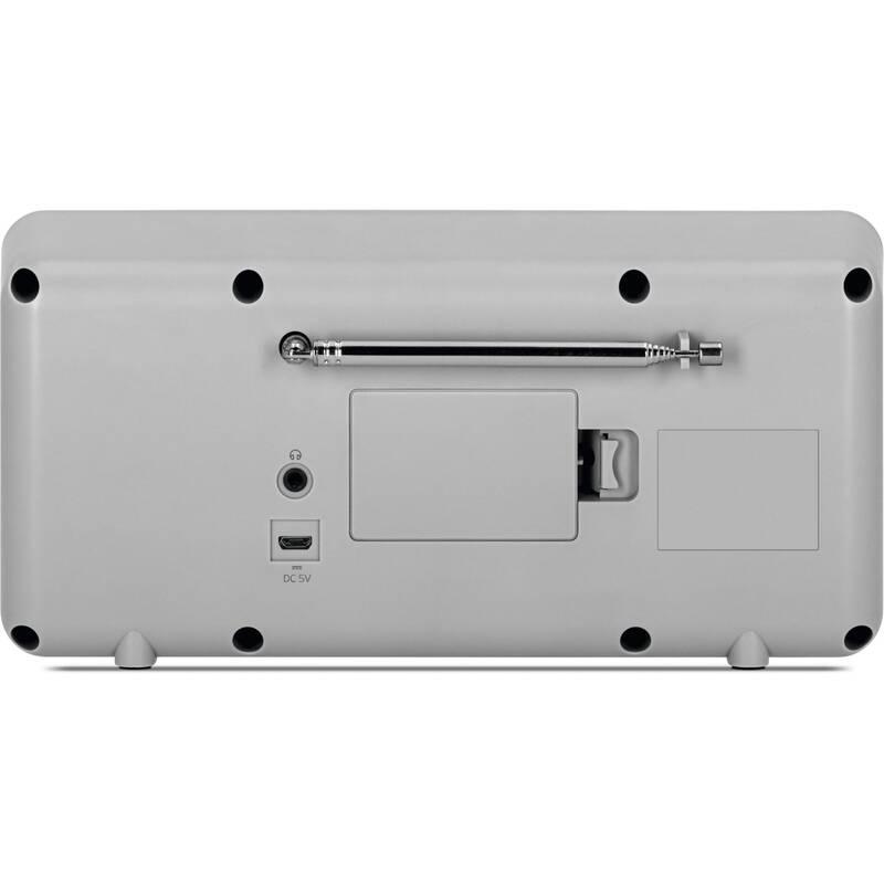 Internetový radiopřijímač s DAB Technisat TECHNIRADIO 6 S IR šedý bílý