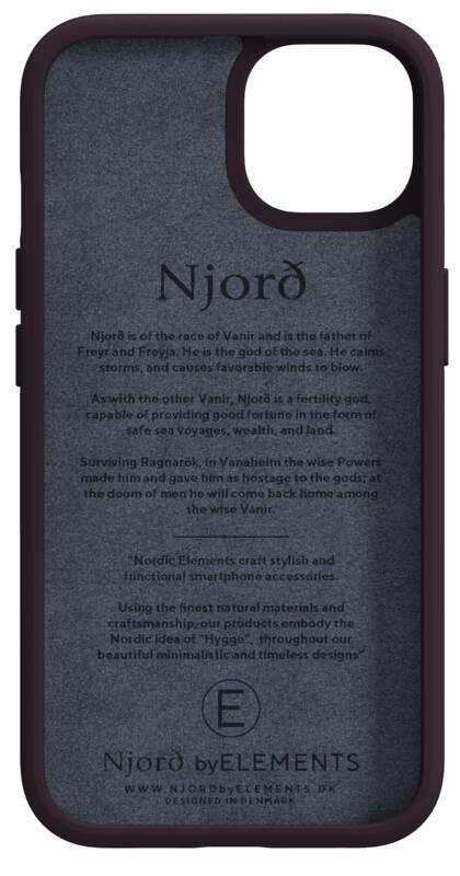 Kryt na mobil Njord Eldur na Apple iPhone 13 fialový