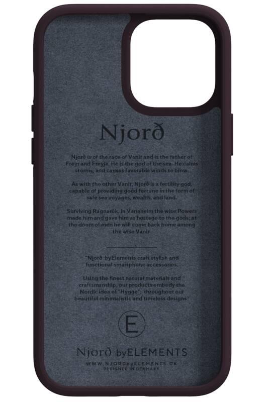 Kryt na mobil Njord Eldur na Apple iPhone 13 Pro Max fialový