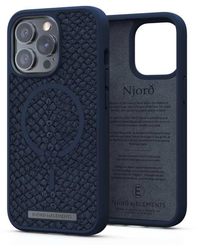 Kryt na mobil Njord Vatn na Apple iPhone 13 Pro modrý