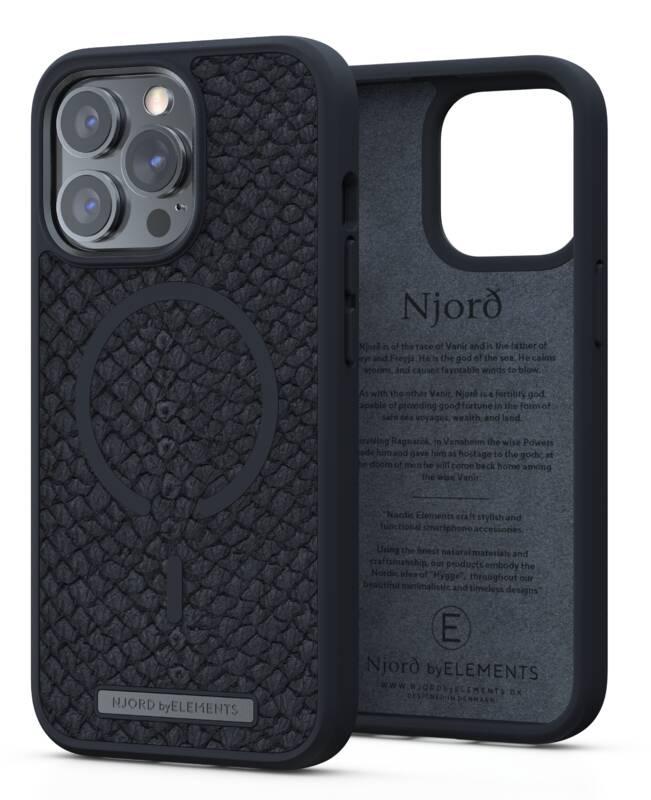 Kryt na mobil Njord Vindur na Apple iPhone 13 Pro šedý