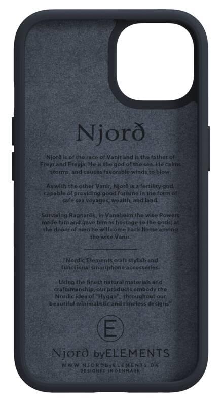Kryt na mobil Njord Vindur na Apple iPhone 13 šedý