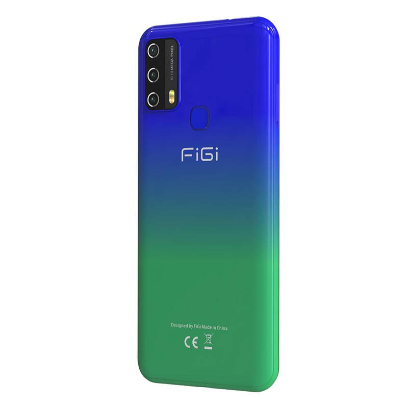 Mobilní telefon Aligator FiGi Note 3 modrý zelený, Mobilní, telefon, Aligator, FiGi, Note, 3, modrý, zelený