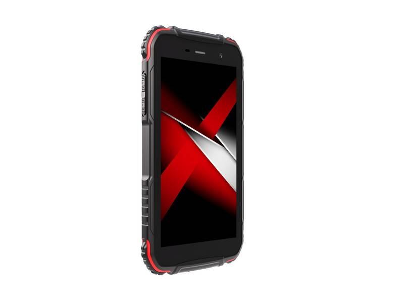 Mobilní telefon Doogee S35 3GB 16GB černý červený