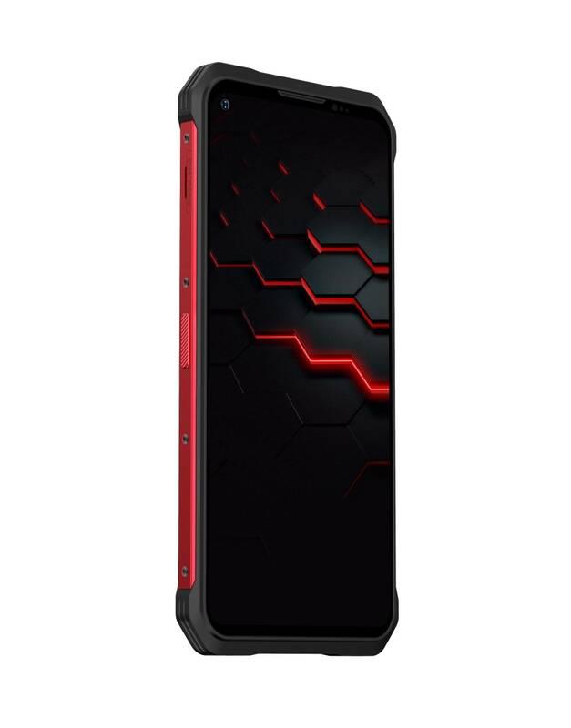 Mobilní telefon Doogee V10 5G černý červený