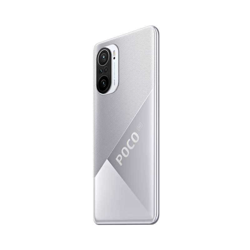Mobilní telefon Poco F3 256 GB 5G stříbrný