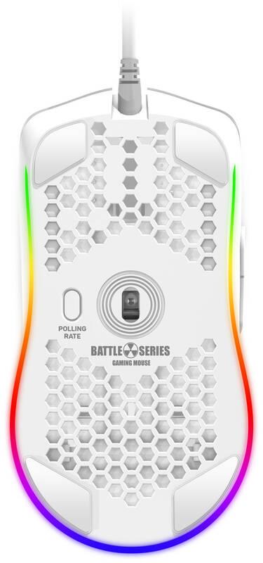 Myš Connect IT Battle Air bílá