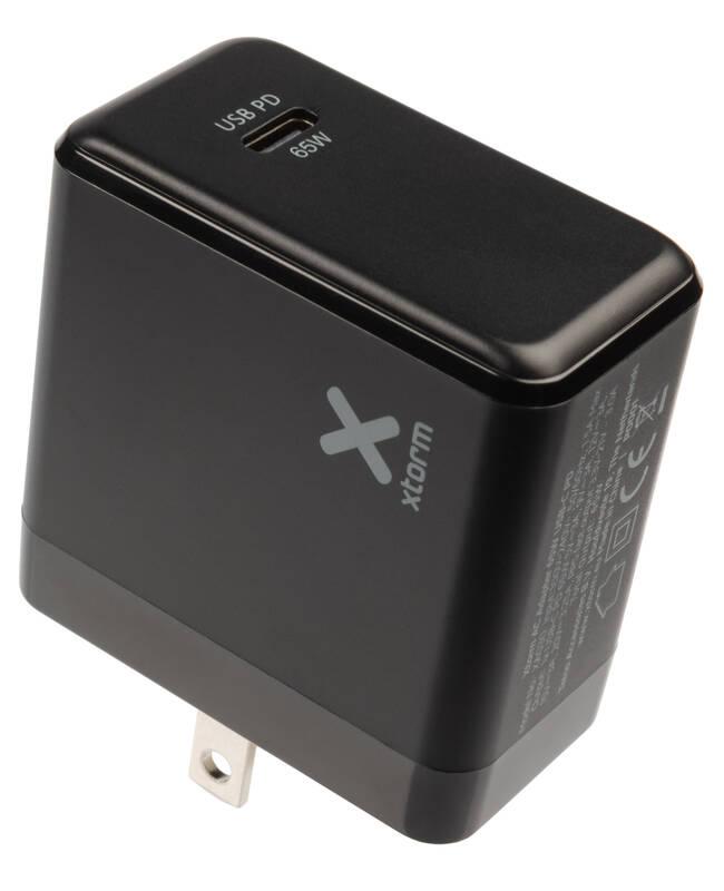 Nabíječka do sítě Xtorm Volt Laptop Travel Charger USB-C PD 65W černá
