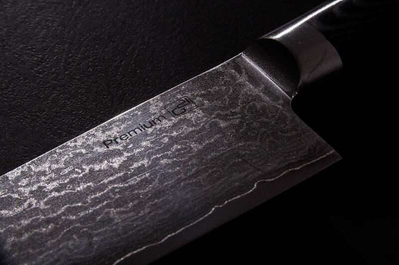 Nůž SANTOKU G21 Premium Damascus SANTOKU 13 cm, Nůž, SANTOKU, G21, Premium, Damascus, SANTOKU, 13, cm