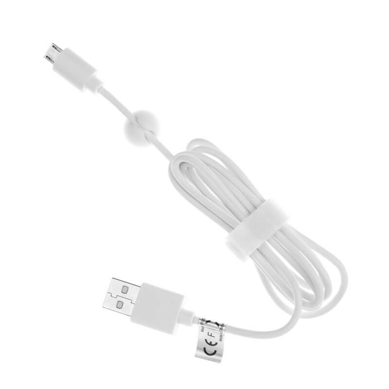 Organizér na kabely FIXED Stickies, 6 ks, velikost M bílé