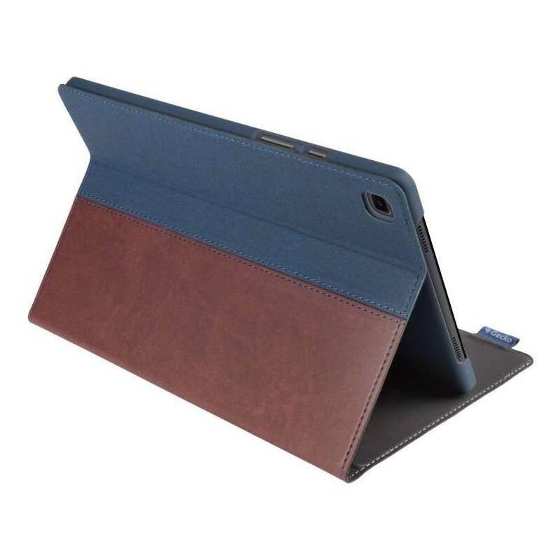 Pouzdro na tablet Gecko Covers ColorTwist na Samsung Tab A7 10.4" modré hnědé