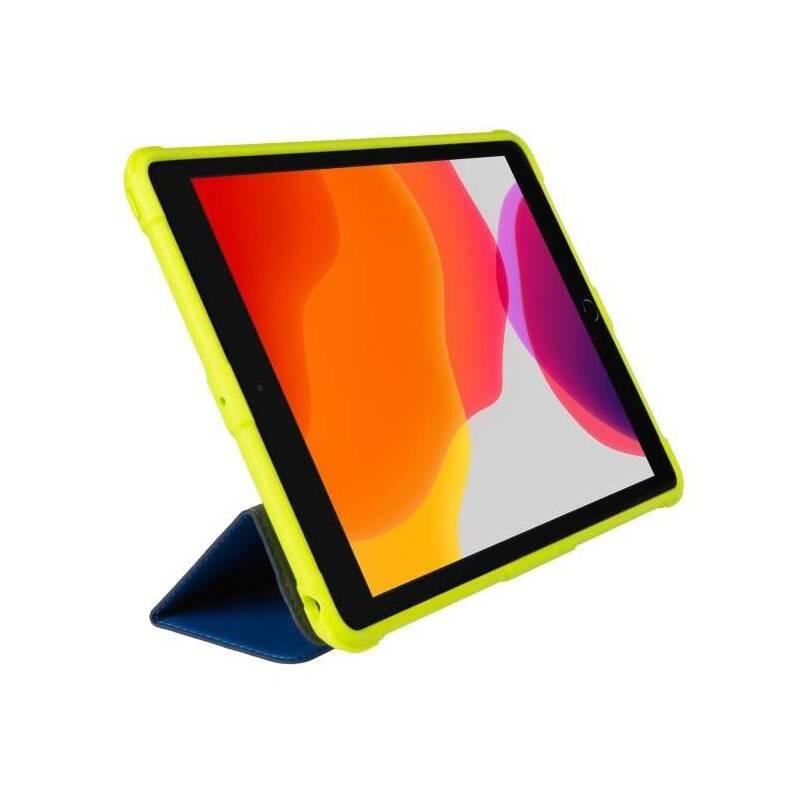 Pouzdro na tablet Gecko Covers Super Hero na Apple iPad 10.2" modré zelené
