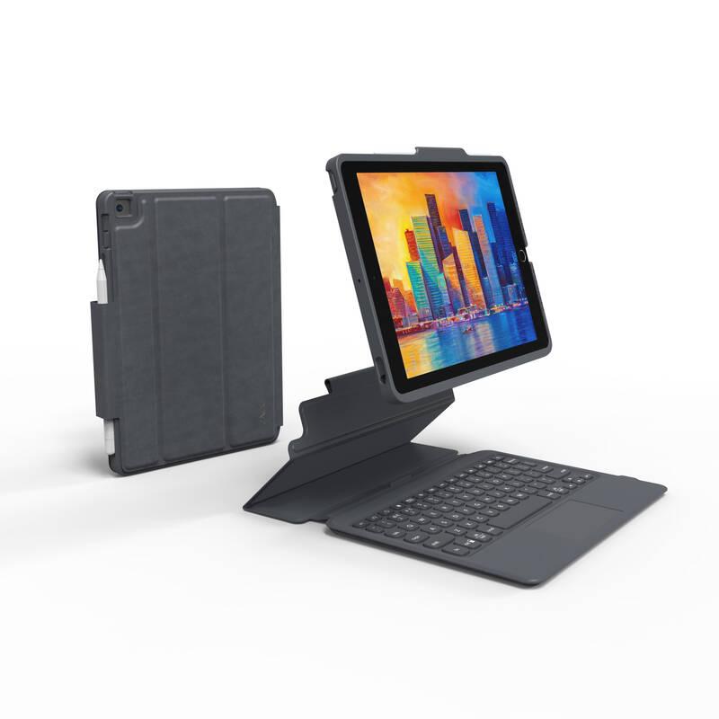 Pouzdro na tablet s klávesnicí ZAGG Pro Keys s trackpadem na Apple iPad 10,2“ CZ černé