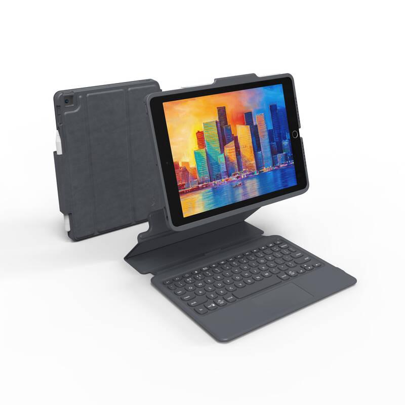 Pouzdro na tablet s klávesnicí ZAGG Pro Keys s trackpadem na Apple iPad 10,2“ CZ černé