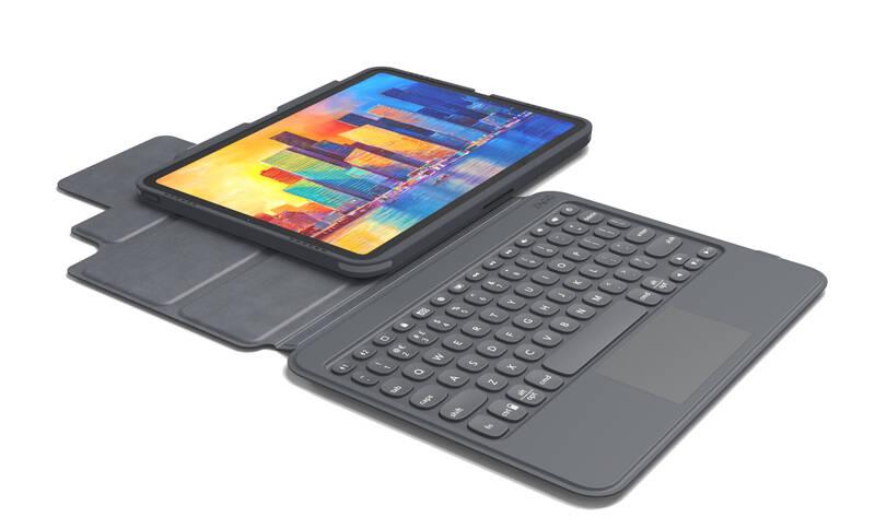 Pouzdro na tablet s klávesnicí ZAGG Pro Keys s trackpadem na Apple iPad Pro 11“ iPad Air 10,9“ CZ černé