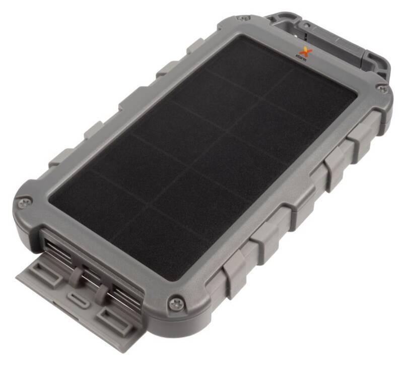 Powerbank Xtorm 20W Fuel Series Solar 10000mAh šedá