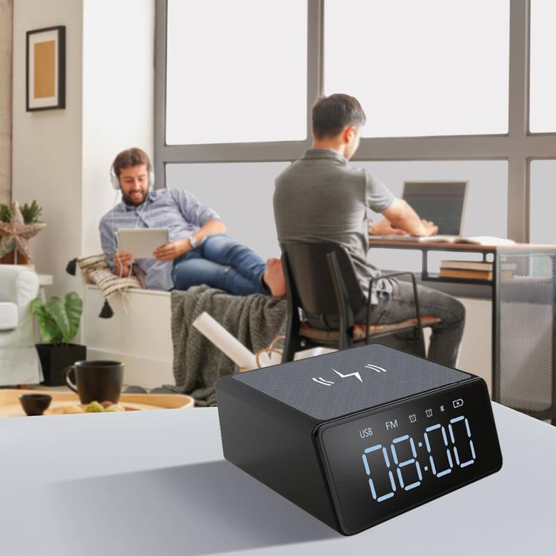 Radiobudík Tesla Sound RB150 QI černý