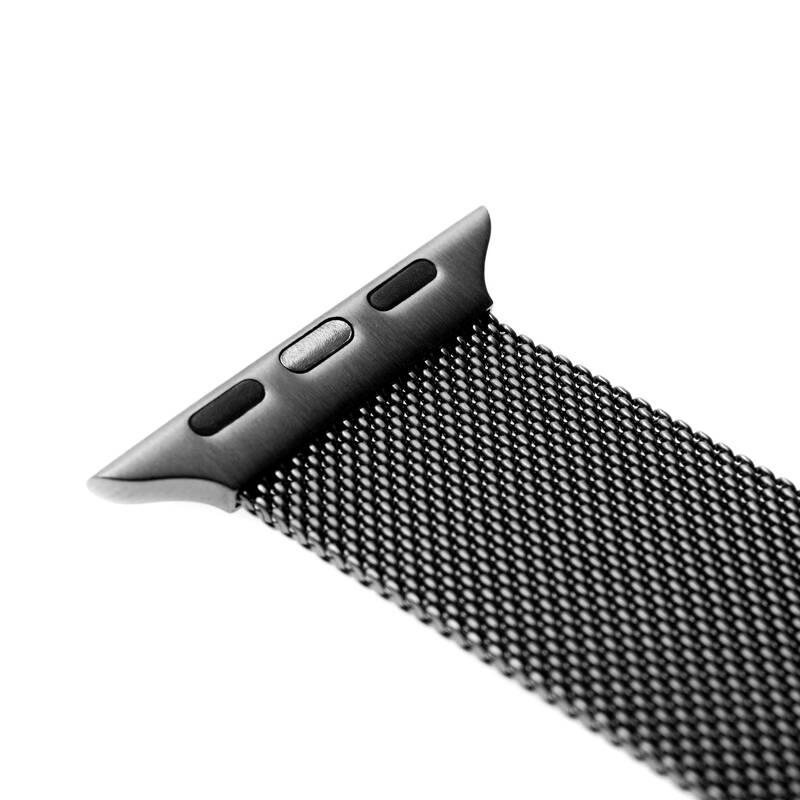 Řemínek FIXED Mesh Strap na Apple Watch 38 40 41mm černý