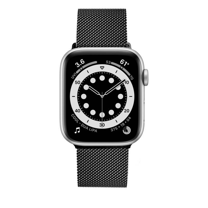 Řemínek FIXED Mesh Strap na Apple Watch 38 40 41mm černý