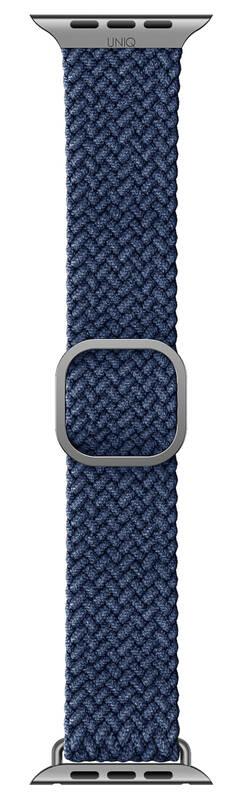 Řemínek Uniq Aspen na Apple Watch 42 44 45mm modrý