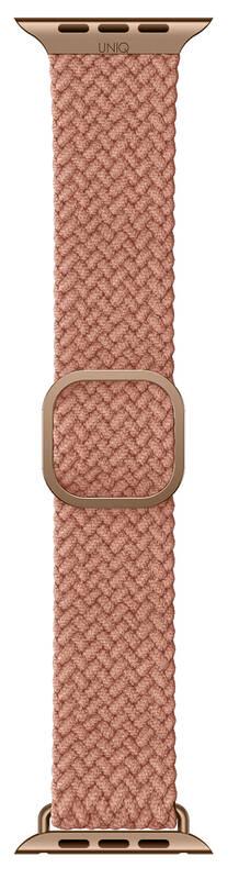 Řemínek Uniq Aspen na Apple Watch 42 44 45mm růžový