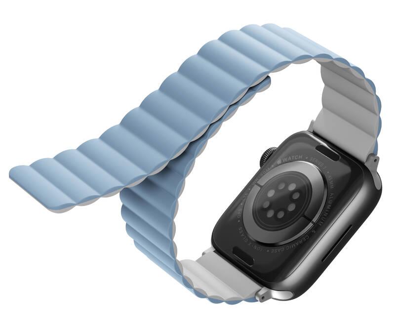 Řemínek Uniq Revix Reversible na Apple Watch 38 40 41mm bílý modrý, Řemínek, Uniq, Revix, Reversible, na, Apple, Watch, 38, 40, 41mm, bílý, modrý