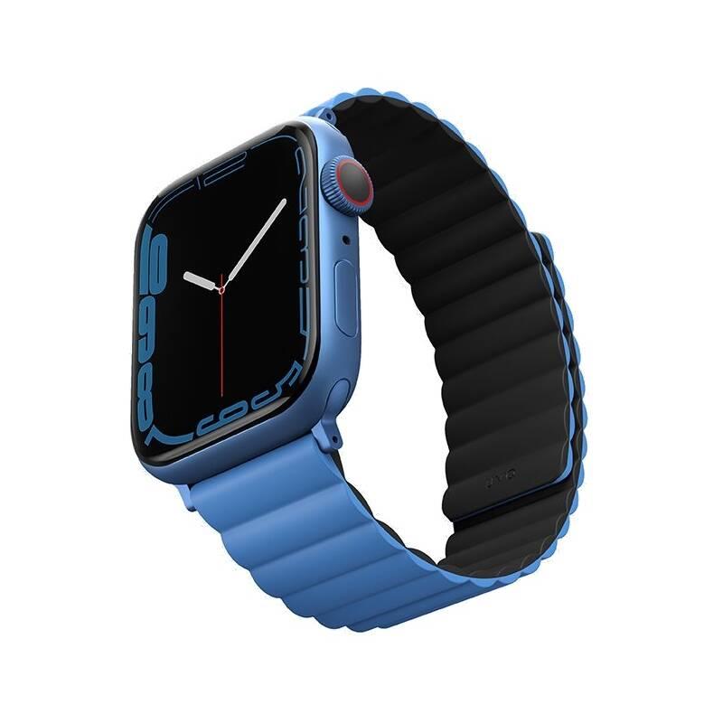 Řemínek Uniq Revix Reversible na Apple Watch 38 40 41mm černý modrý