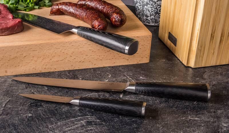 Sada kuchyňských nožů G21 Premium Damascus , 3 ks