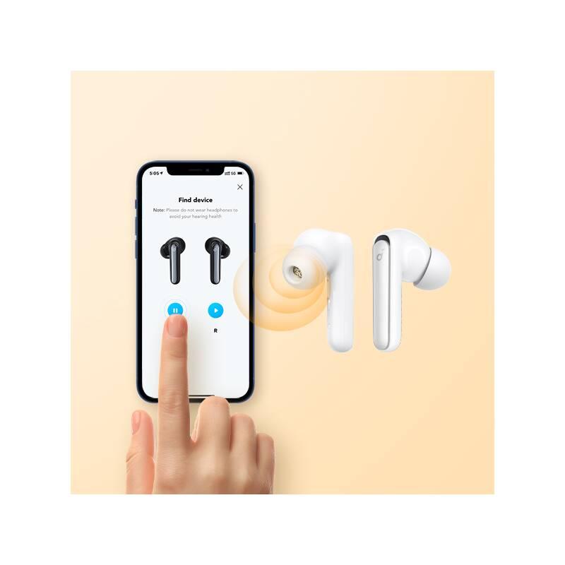 Sluchátka Anker Soundcore Life Note 3 bílá